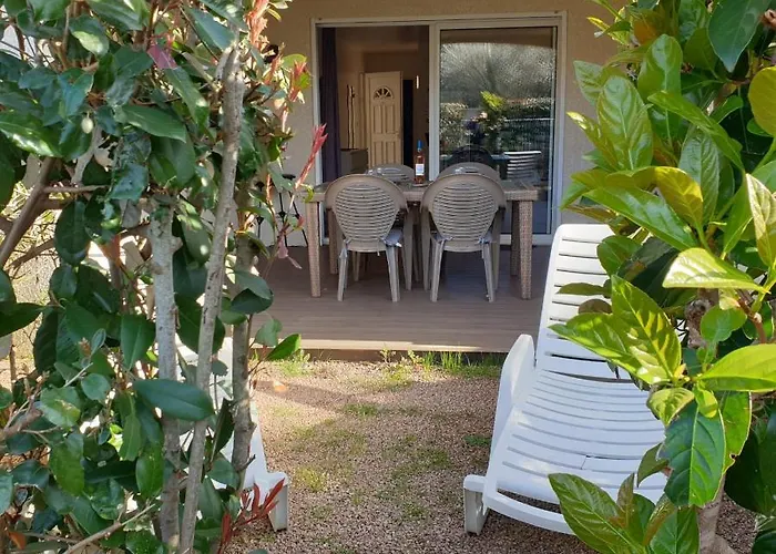 Rez De Jardin Climatise - 2 Min - Piscine Lecci